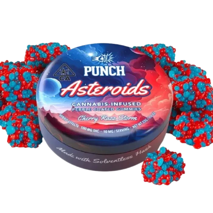Cherry Razz Storm Solventless Asteroids 10PK 100MG