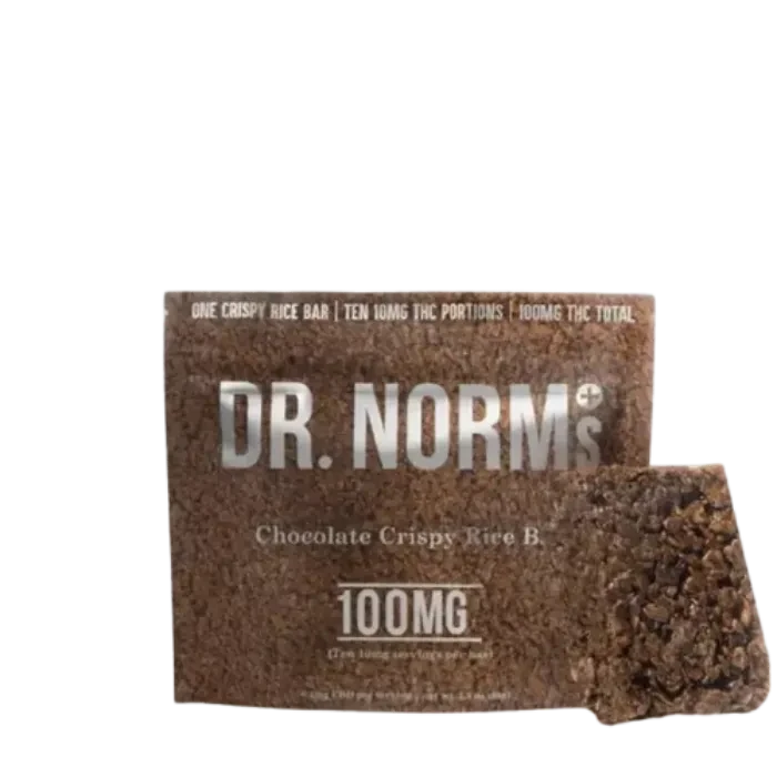 CHOCOLATE CRISPY RICE BAR SINGLE 100MG