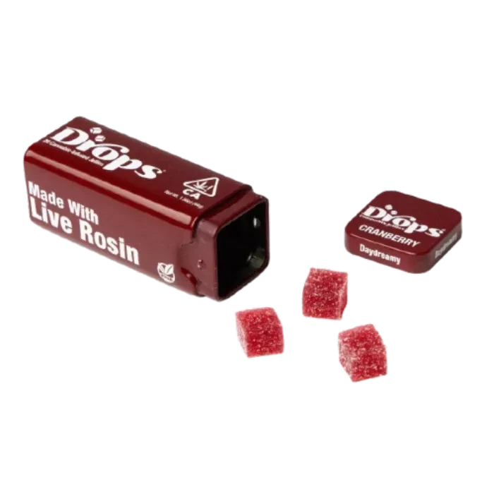 CRANBERRY DAYDREAMY GUMMY 1:1:1:1 THC:CBD:CBC:CBG 20 PACK 100MG