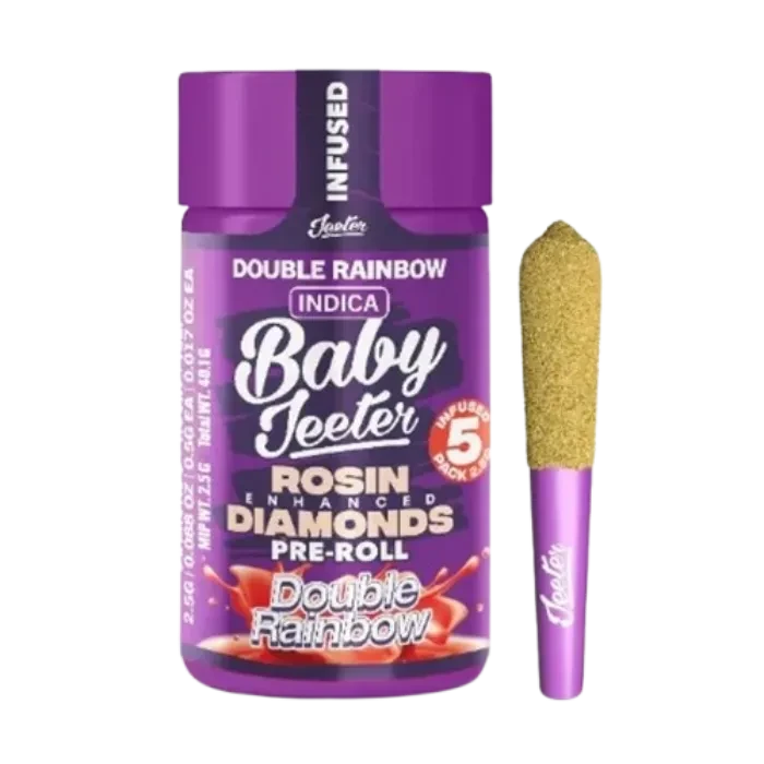 Double Rainbow Infused Pre-roll 5 Pack 2.5G