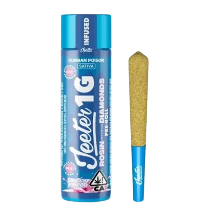DURBAN POISON INFUSED PRE-ROLL SINGLE 1G