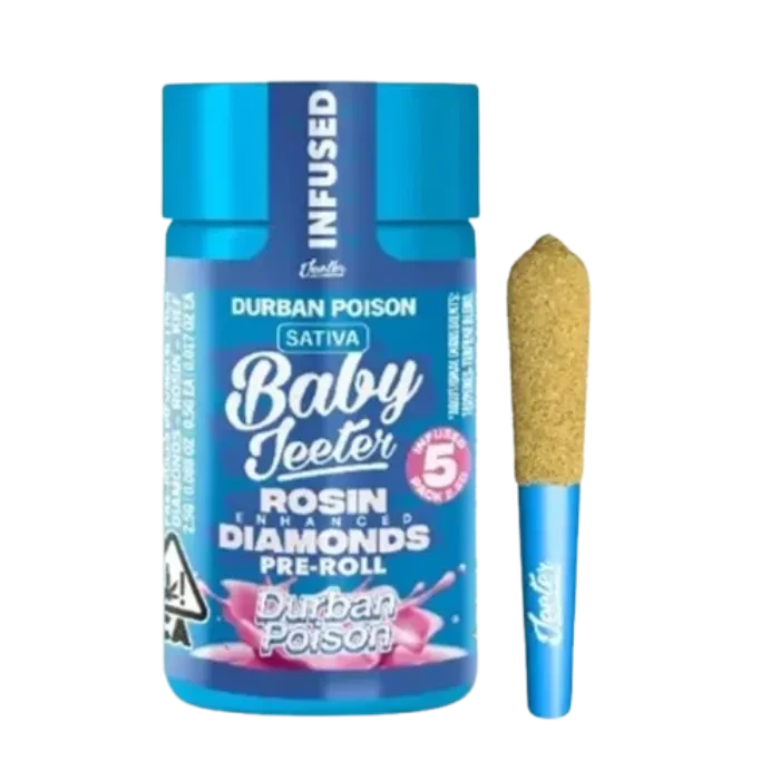 DURBAN POISON INFUSED PRE-ROLL 5 PACK 2.5G
