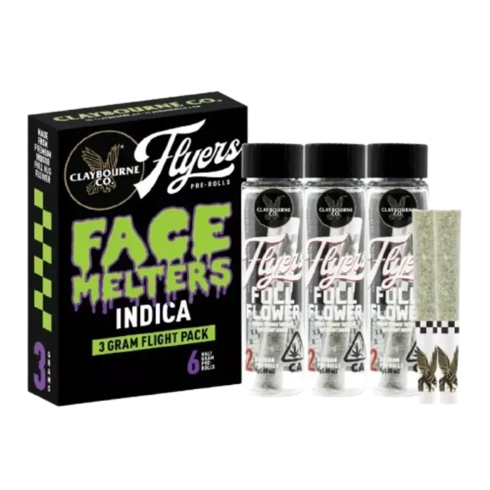 FACE MELTERS PRE-ROLL 6 PACK 3G