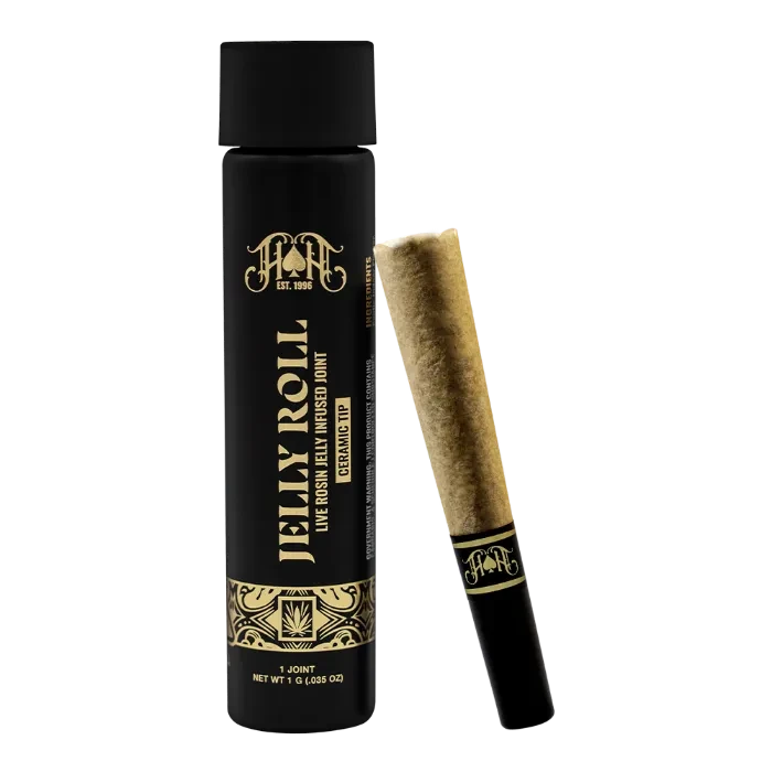 ROSIN JELLY INFUSED PREROLL [1G] WEDDING CAKE X GRAVY BY CAM - 1 G