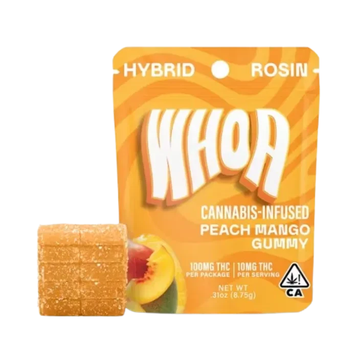 Peach Mango Rosin Gummy Single 100MG