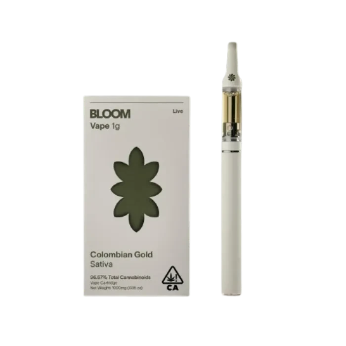 Colombian Gold Live Resin Cartridge 1G