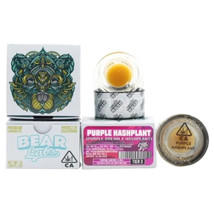 Purple Hashplant Budder (Tier 3) 1G
