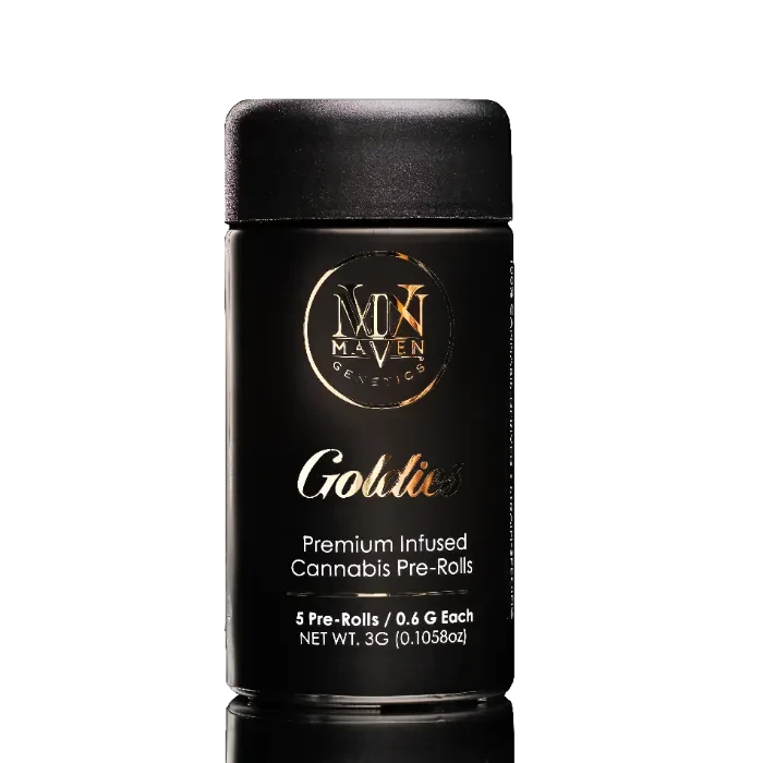 GOLDIES INFUSED PREROLL 5PK [3G] ZUZU BERRY - 3 G - 5 PACK