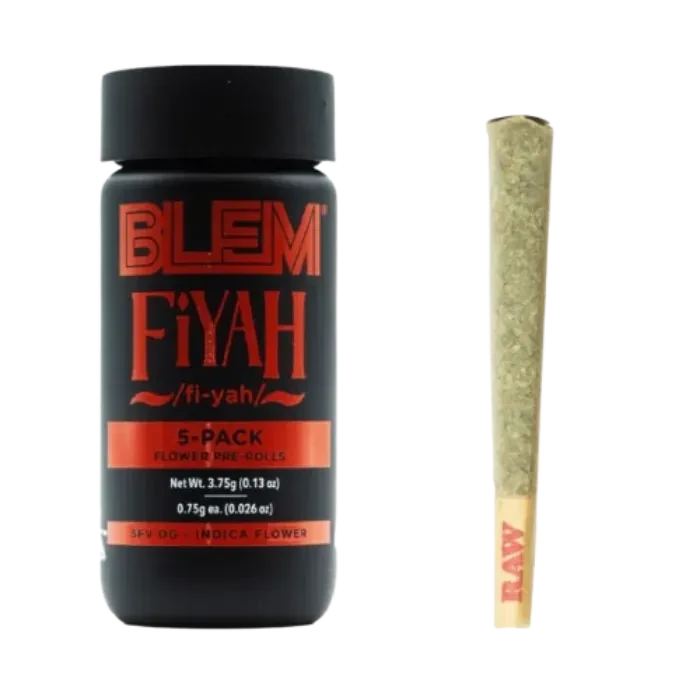 FIYAH PRE-ROLL 5 PACK 3.75G