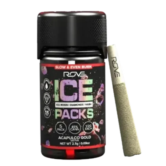 ACAPULCO GOLD INFUSED PRE-ROLL 5 PACK 2.5G