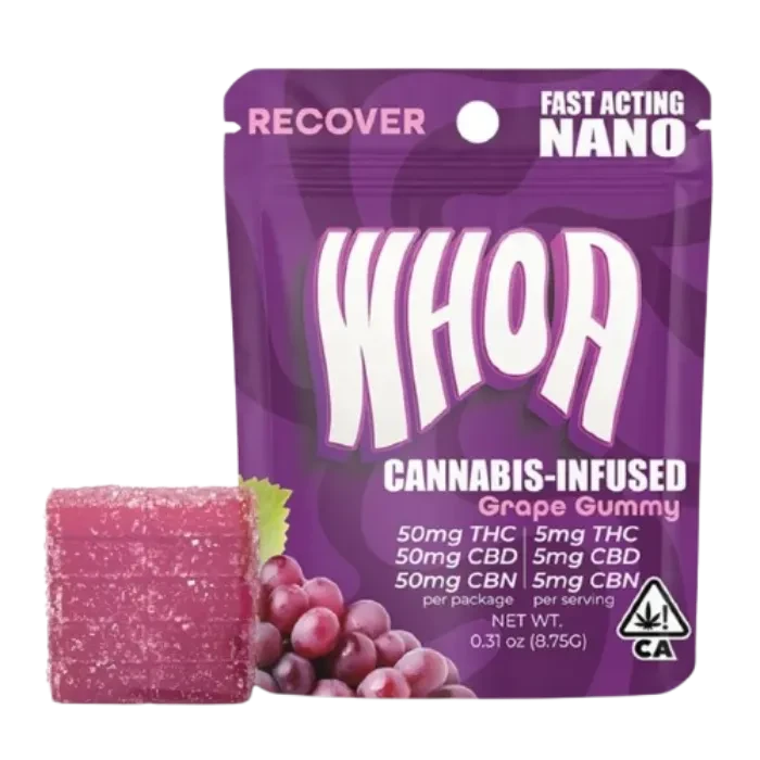 GRAPE GUMMY 1:1:1 THC:CBN:CBD SINGLE 50MG