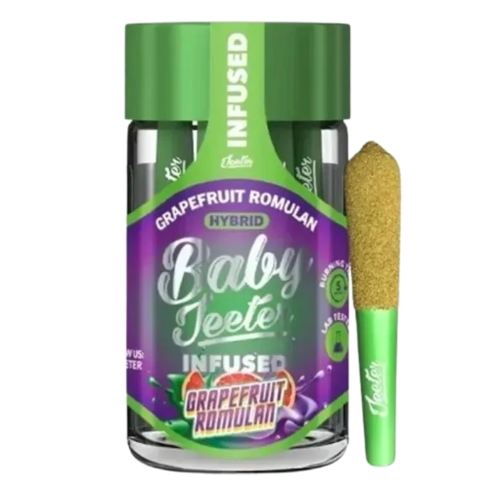 GRAPEFRUIT ROMULAN INFUSED PRE-ROLL 5 PACK 2.5G