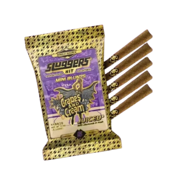 GRAPES AND CREAM MINI BLUNTS 5 PACK 3.5G
