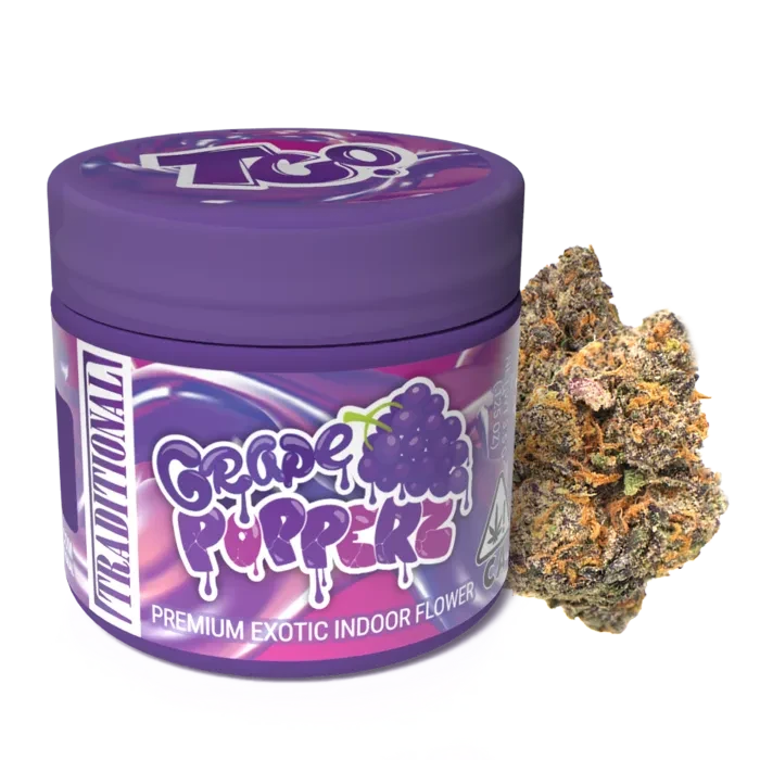 FLOWER [3.5G] GRAPE POPPERZ - 3.5 G