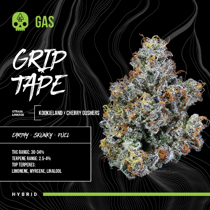 FLOWER [3.5G] GRIP TAPE - 3.5 G