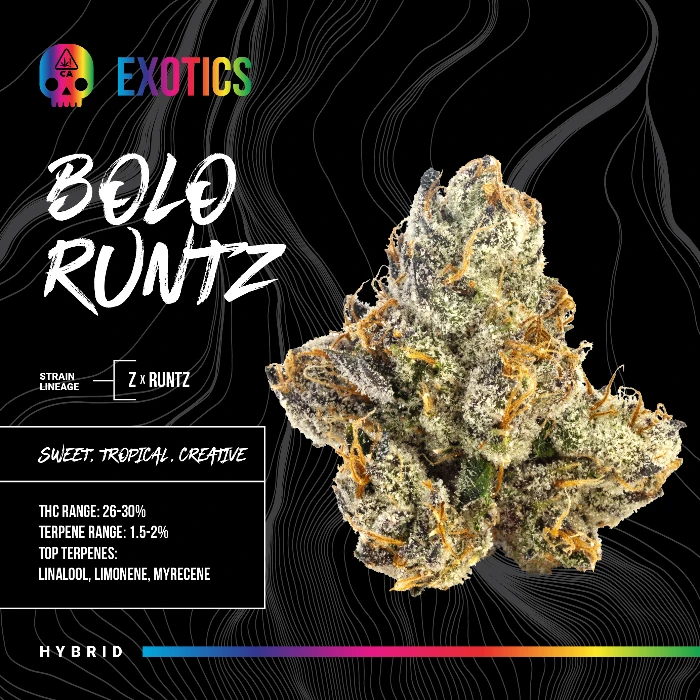 FLOWER [3.5G] BOLO RUNTZ - 3.5 G