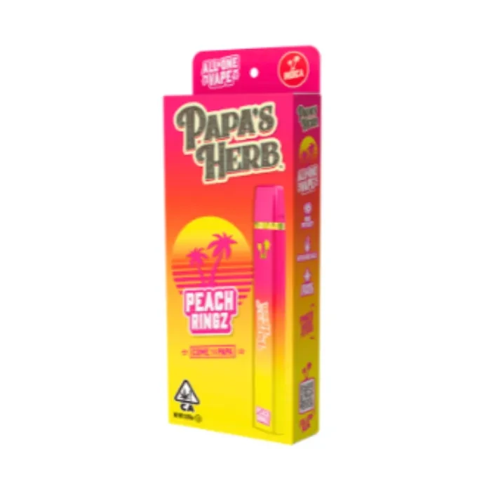 READY TO USE VAPORIZER [1G] PEACH RINGZ - 1 G