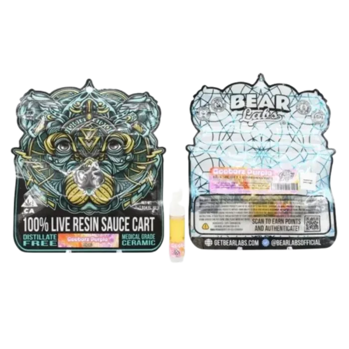 Gooberz Purple Live Resin Cartridge 1G