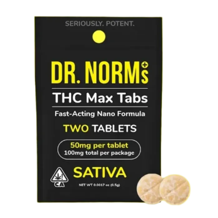 THC Max Sativa Tablet 2 Pack 100MG