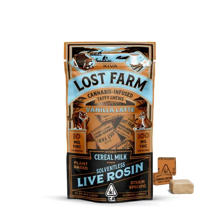 ROSIN CHEWS 10PK [100MG] VANILLA LATTE X CEREAL MILK - 100 MG - 10 PACK product image