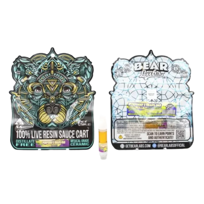 Purpterp x Grape Gas Live Resin Cartridge 1G