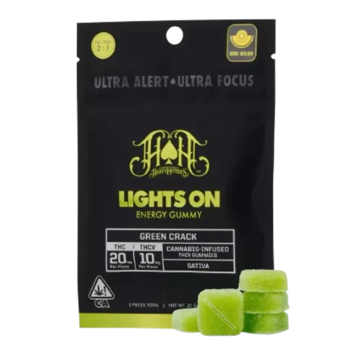 Green Crack Gummy 2:1 THC:THCV 5 Pack 100MG