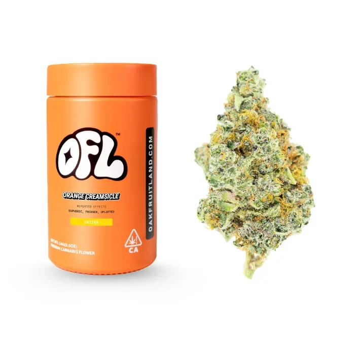 FLOWER [14G] ORANGE CREAMSICLE - 14 G product image