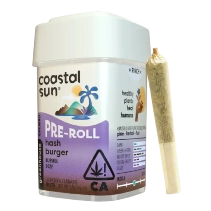 HASH BURGER PRE-ROLL 10 PACK 3.5G