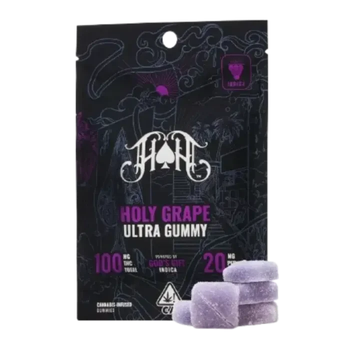 Holy Grape Gummy 5 Pack 100MG