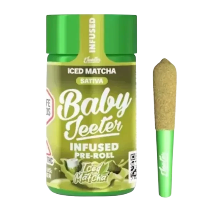 ICED MATCHA INFUSED PRE-ROLL 5 PACK 2.5G