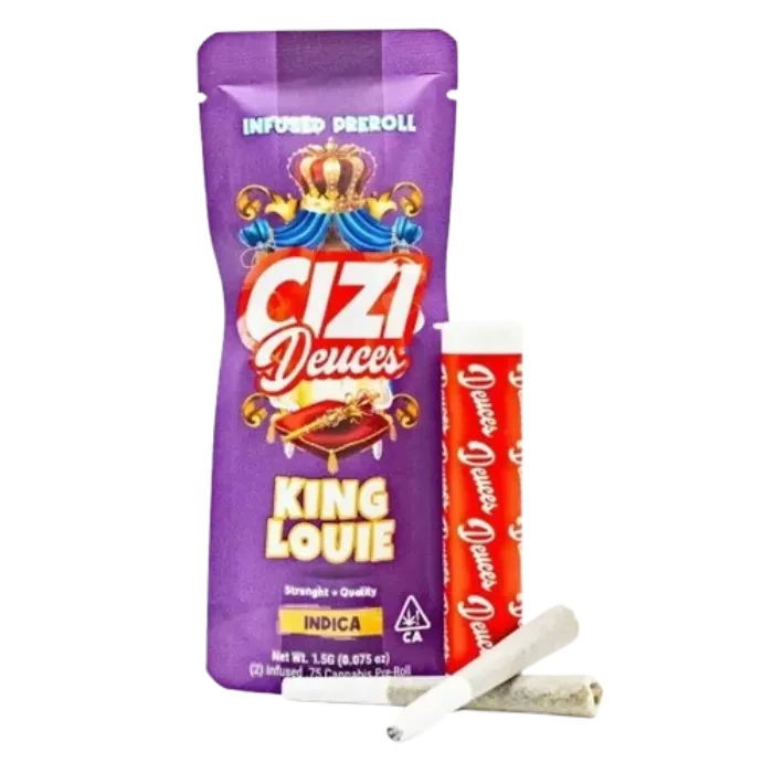 KING LOUIE INFUSED PRE-ROLL 2 PACK 1.5G