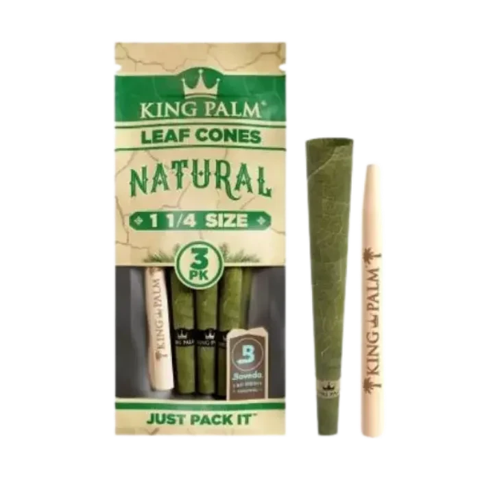 King Palm 1 1/4 Cones 3 Pack
