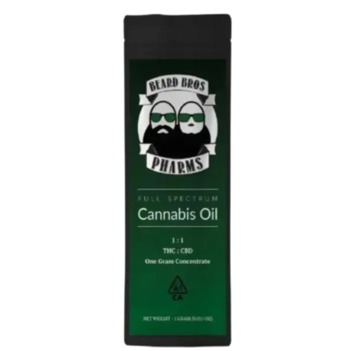 1:1 THC:CBD FULL SPECTRUM OIL SYRINGE 1000MG