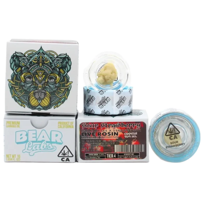Sour Strawberry Rosin (Tier 4) 1G