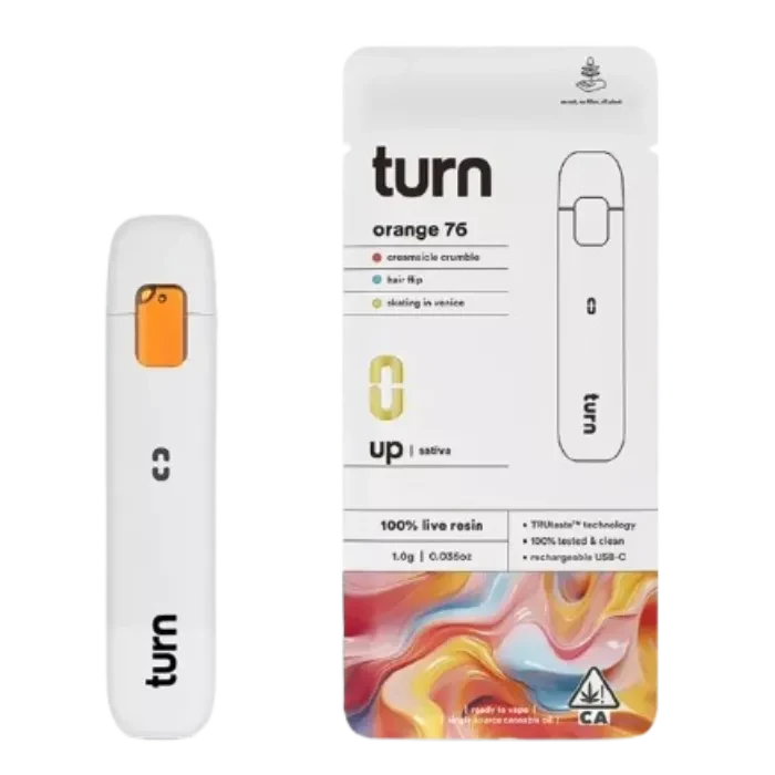 turn — Orange 76