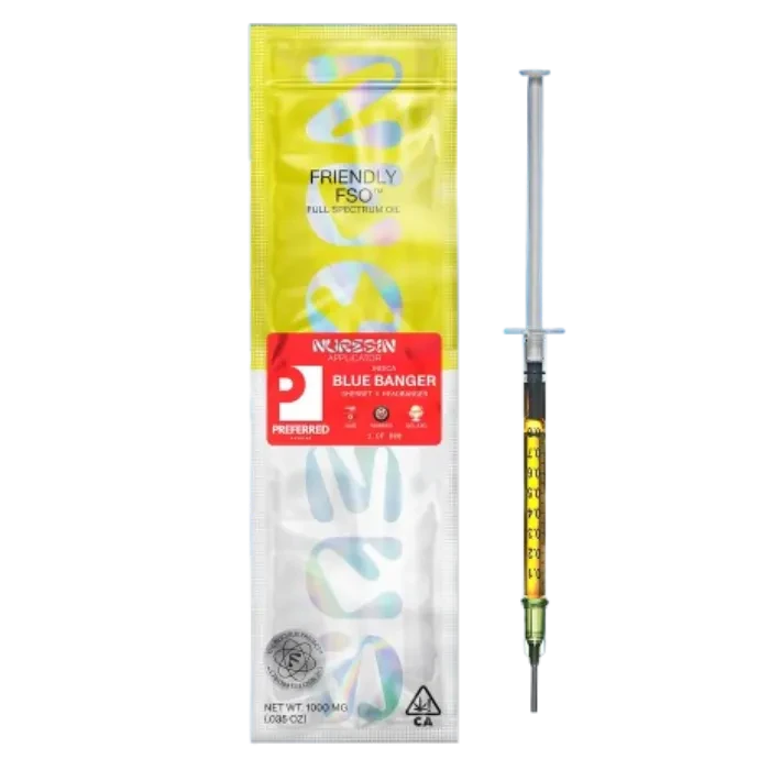 Blue Banger Cured Nuresin Full Spectrum Oil (Preferred Gardens) 1G