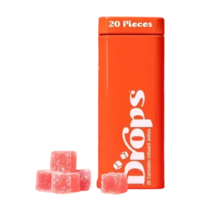 STRAWBERRY PURE ENERGY GUMMY 1:1:2 THC:CBG:THCV 20 PACK 50MG