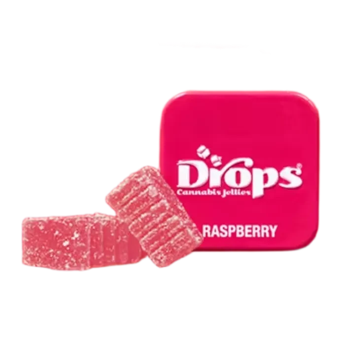 RASPBERRY ROSY GUMMY 1:2 CBD:THC 2 PACK 100MG