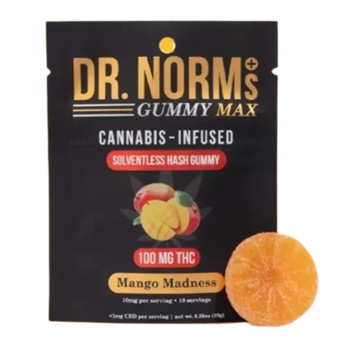 MAX MANGO MADNESS HASH GUMMY SINGLE 100MG