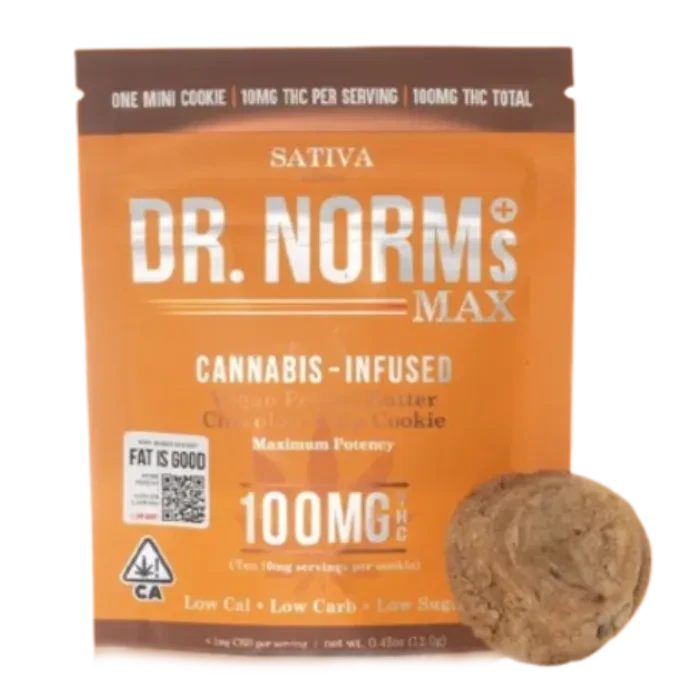 MAX PEANUT BUTTER CHCOLATE CHIP COOKIE SINGLE 100MG