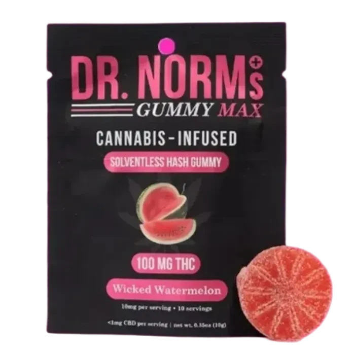 MAX WICKED WATERMELON HASH GUMMY 10 PACK 100MG