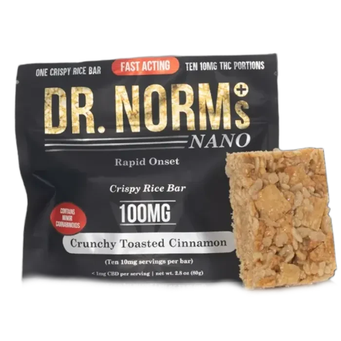 NANO CINNAMON TOAST CRISPY RICE BAR SINGLE 100MG