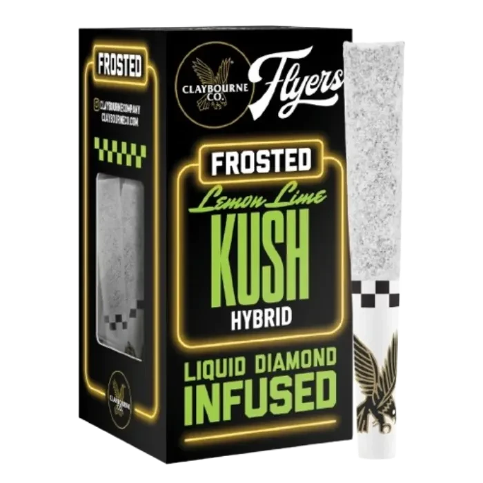 LEMON LIME KUSH INFUSED PRE-ROLL 5 PACK 2.5G