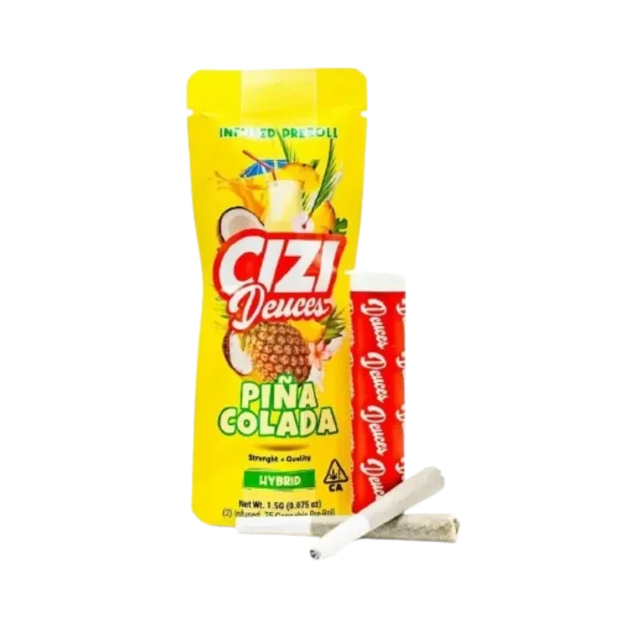 PINA COLADA INFUSED PRE-ROLL 2 PACK 1.5G