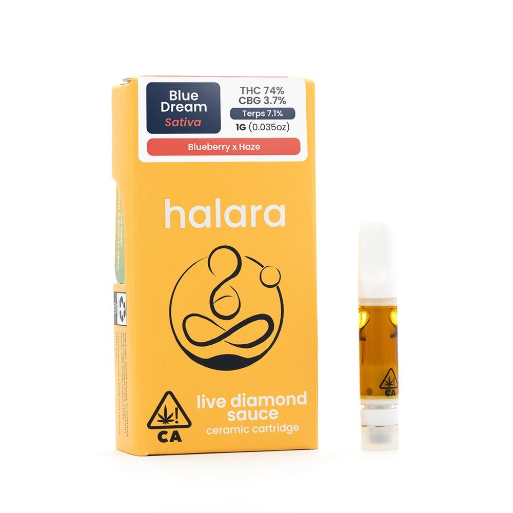 halara blue dream 1 gram cart