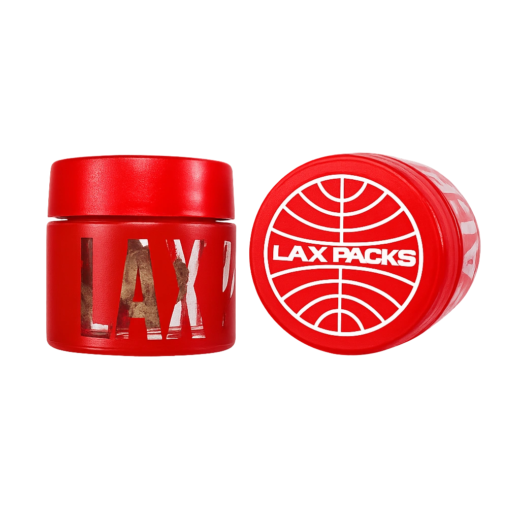 lax packs flower jar