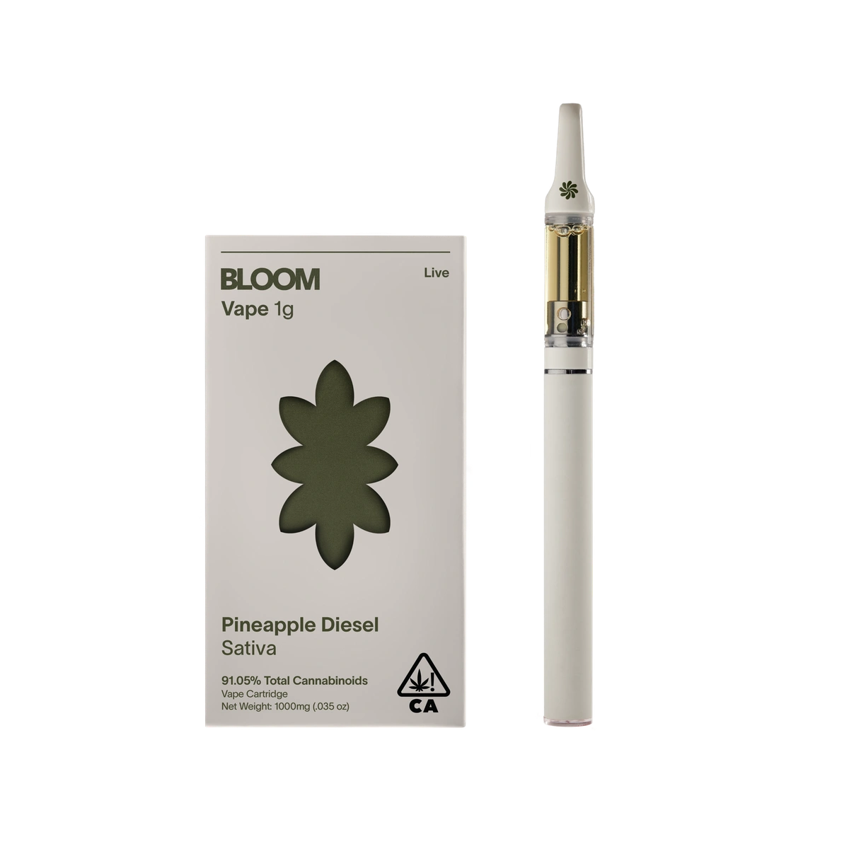 best vape carts by bloom pineapple diesel