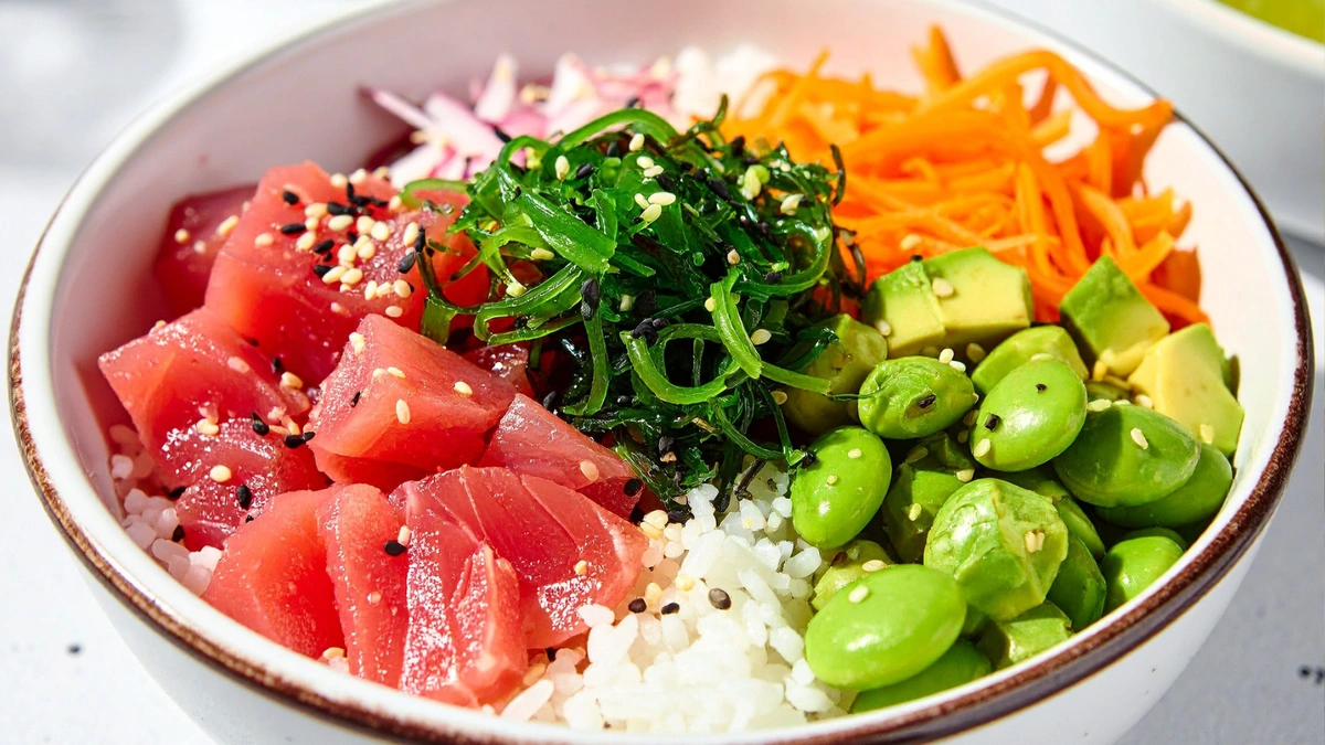 poke salad bowl
