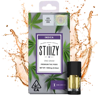 best stiiizy pod: king louis XIII pod