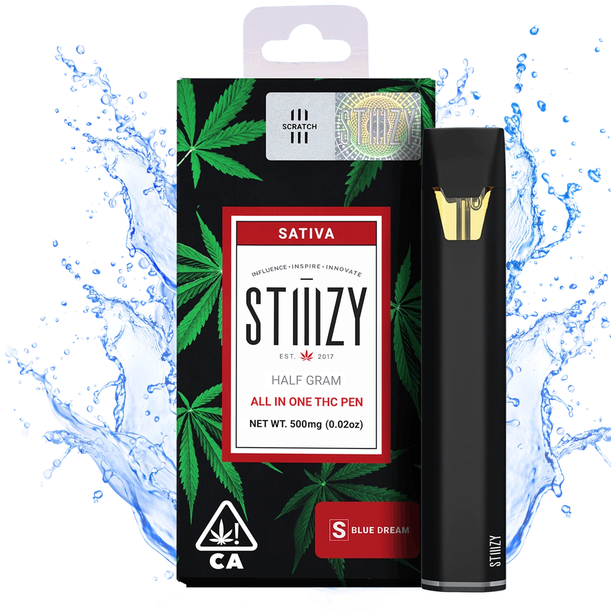 best stiiizy pods: blue dream